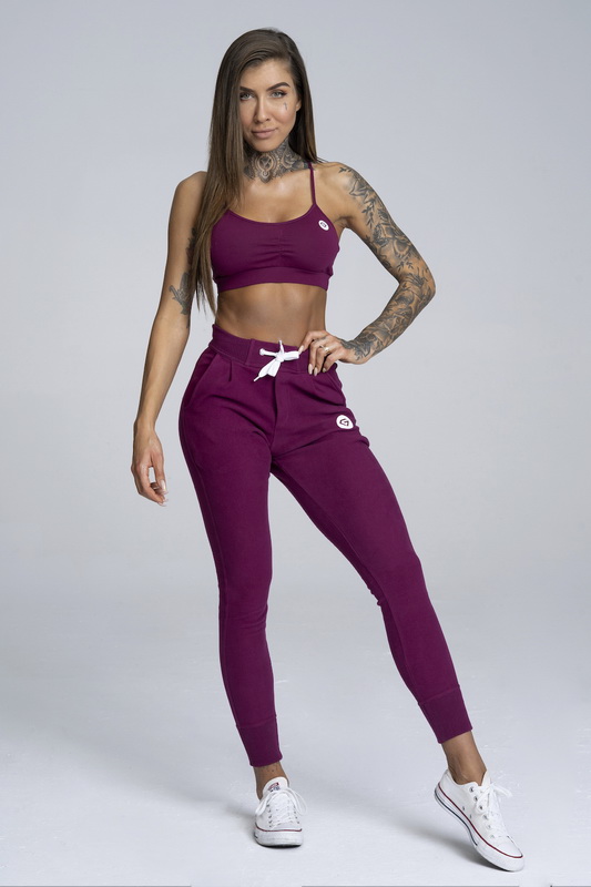 Dresy Boyfriend Sweatpants Blueberry 